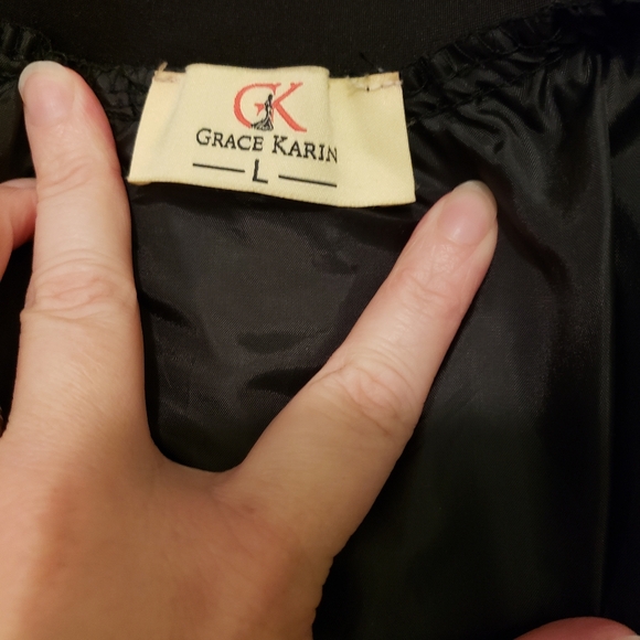 LunaJany Rockabilly Polka Dot Fit and Flare Swing Cocktail Dress & Petticoat - Picture 10 of 12